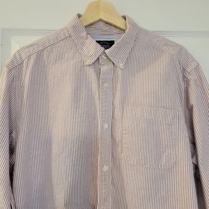 NWOT Charles Tyrwhitt Sttiped Classic Fit Cotton Shirts, Size L